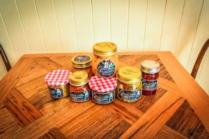 homemade jams and preserves